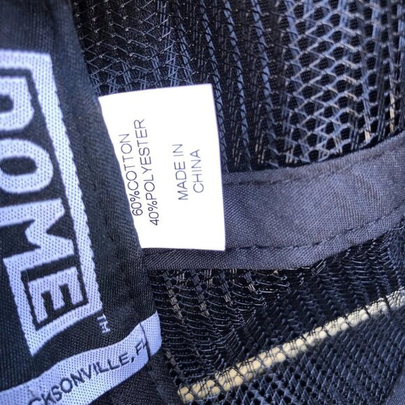 DOME HATS S Logo Sound Bars Trucker Hat Men's One Size Embroidered Black…​ - Picture 6 of 6